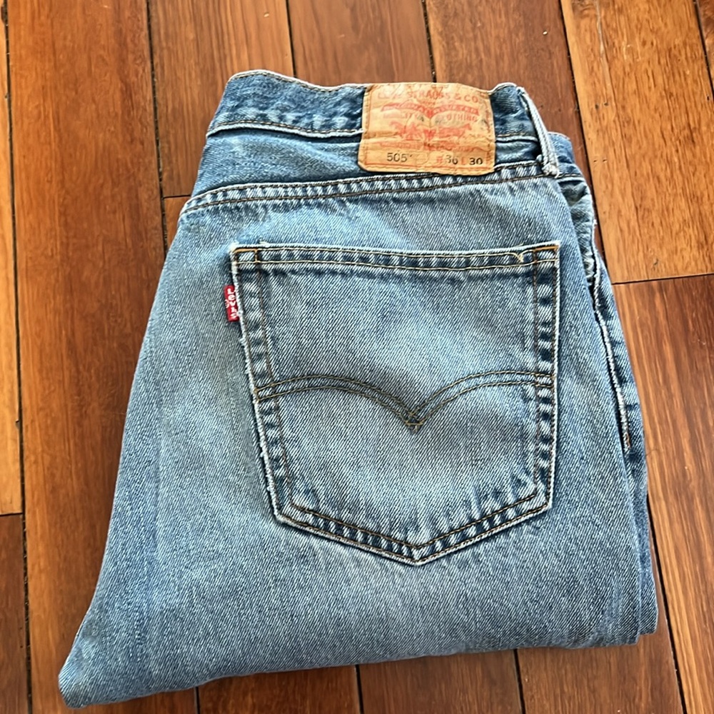 Levi’s Vintage 505 Regular Fit Jeans Sz 36/30